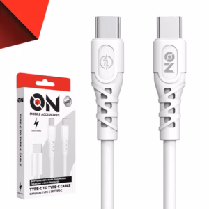 ON Mobile Accessories Καλώδιο Type-c Σε Type-c Λευκό