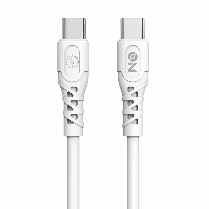ON Mobile Accessories Καλώδιο Type-c Σε Type-c Λευκό - Image 5