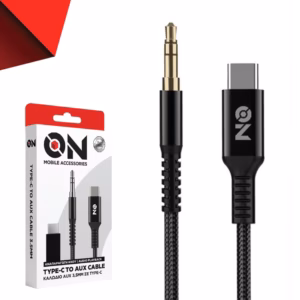 ON Mobile Accessories Καλώδιο AUX 3.5mm Σε Type-c Μαύρο
