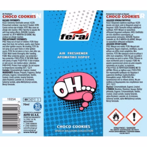 Αρωματικό Αυτοκινήτου Spray Feral Speech Collection OH 1 Τεμάχιο