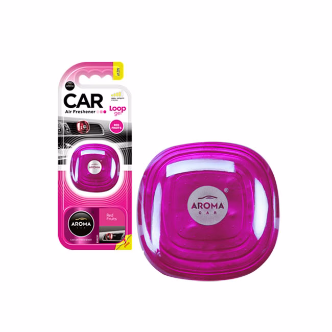 Αρωματικό Αυτοκινήτου Κρεμαστό Aroma Loop Gel Red Fruits 1 Τεμάχιο