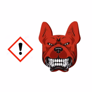 Αρωματικό Αυτοκινήτου Κρεμαστό Aroma Angry Dogs Pitbull Black 1 Τεμάχιο