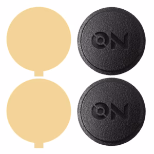 ΟΝ Mobile Accessories Σετ Αυτοκόλλητοι Ανταλλακτικοί Μαγνήτες  Από Δερματίνη Και Μέταλλο Για Μαγνητική Βάση Κινητού Αυτοκινήτου