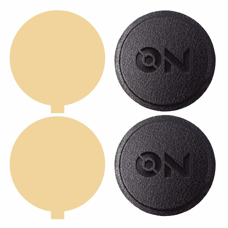 ΟΝ Mobile Accessories Σετ Αυτοκόλλητοι Ανταλλακτικοί Μαγνήτες Από Δερματίνη Και Μέταλλο Για Μαγνητική Βάση Κινητού Αυτοκινήτου - Image 2