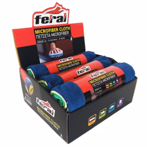 Πετσέτα Microfiber Feral 30x40cm Ρολό 6 Τεμαχίων