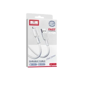 EARLDOM Καλώδιο USB Φόρτισης Και Μεταφοράς Δεδομένων EC-171I Με Lightning 2.4A