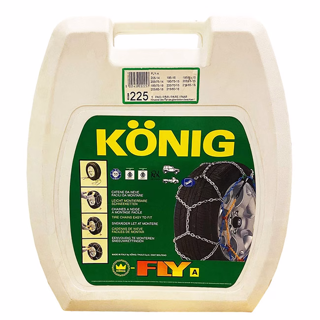 Αλυσίδες Χιονιού Konig Fly Jeep No 225 2 Τεμάχια - Image 4