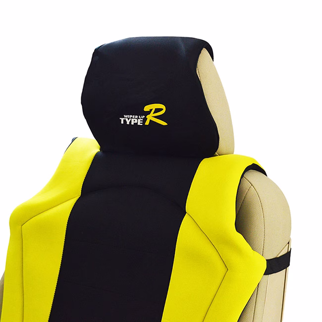 Πλατοκάθισμα Αυτοκινήτου Type-R Βacked Style Κίτρινο 1 Τεμάχιο - Image 3