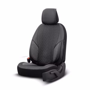 Καλύμματα Αυτοκινήτου Otom “Advanced Leather” Universal Δερματίνη / Λινό Ύφασμα Σετ Εμπρός / Πίσω Μαύρο ΑDV-104 11 Τεμαχίων