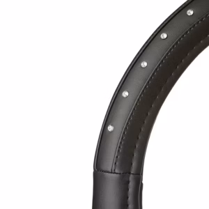 12276-2-kal-black-diamonds-mauro-strass-autogs_650 Κάλυμμα Tιμονιού Αυτοκινήτου Δερματίνη Girly Black Diamonds Μαύρο Με Στρας Medium 37-39cm 1 Τεμάχιο