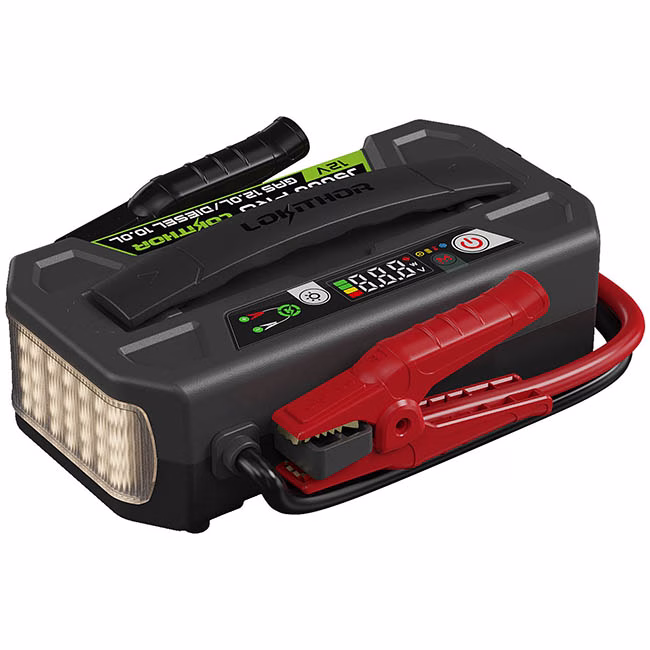 Εκκινητής Μπαταριών Αυτοκινήτου, Powerbank, Φακός Led 3 Σε1 Lokithor J5000 Pro LifePO4 12 Volt 5000A 1 Τεμάχιο - Image 2
