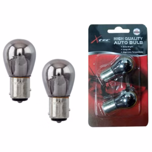 ΛΑΜΠΕΣ S25 12V 21W BA15S AMBER+CHROME X-TEC