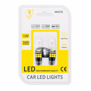 Λάμπες 15 Led 132355 -100434 Ψείρες Λευκό 12V 2 Τεμάχια