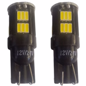 Λάμπες T10 30 Led 100669 4014-30SMD 12V – 24V 2 Τεμάχια