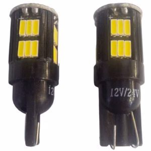 Λάμπες T10 30 Led 100669 4014-30SMD 12V – 24V 2 Τεμάχια