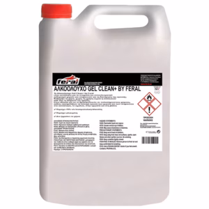 Αλκοολούχο Gel Clean+ By Feral 4lt 1 Τεμάχιο