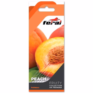 Αρωματικό Αυτοκινήτου Κρεμαστό Feral Fruity Collection Peach 1 Τεμάχιο