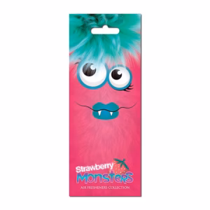 Αρωματικό Αυτοκινήτου Κρεμαστό Feral Monsters Collection Strawberry 1 Τεμάχιο