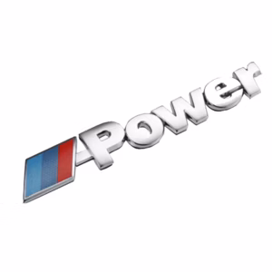 20173-2-aftokollhto-xrwmiou-power-autogs_650 Αυτοκόλλητο Σήμα Χρωμίου 3D “Power” 14×2.3cm 1Τμχ