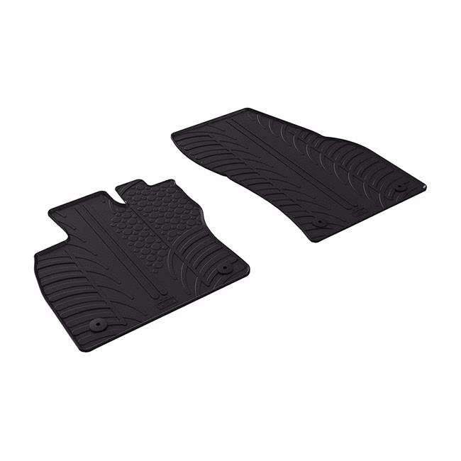 Πατάκια Αυτοκινήτου Gledring (0658) Συμβατά Με VW Caddy Cargo HB (Αυτόματο) 11.2020+ / Ford Tourneo Furgon L1, L2 07.2022+ 2Τμχ