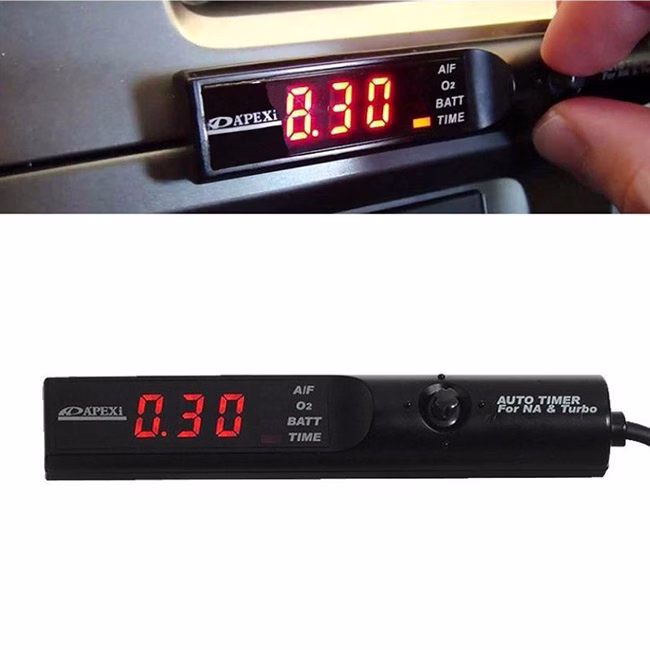 Ψηφιακό Turbo Timer Αυτοκινήτου Με Κόκκινο Φωτισμό Apexi UT-4077 - Image 4