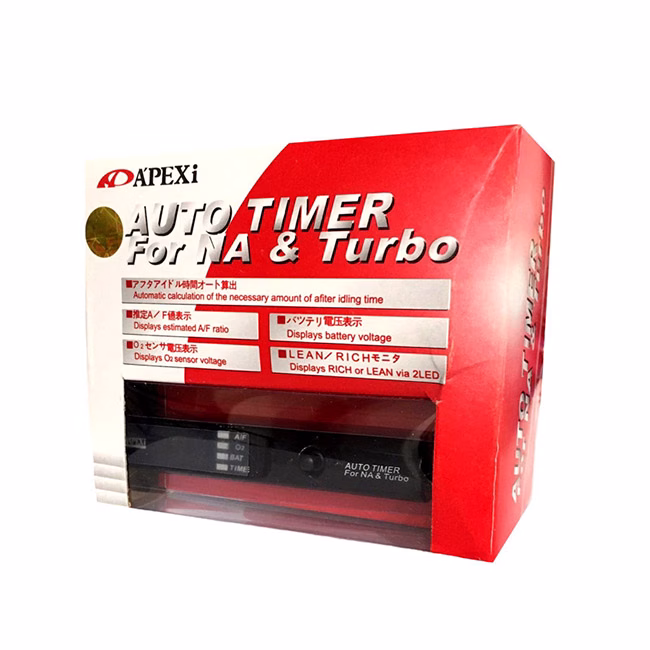 Ψηφιακό Turbo Timer Αυτοκινήτου Με Κόκκινο Φωτισμό Apexi UT-4077 - Image 2
