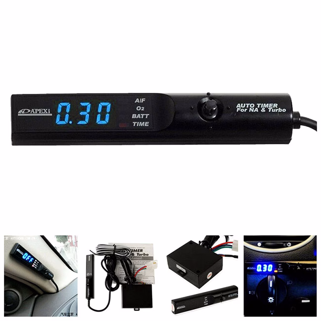 Turbo Timer Αυτοκινήτου Ψηφιακό Με Μπλε Φωτισμό Apexi UT-4077 - Image 5