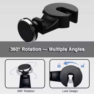ON Mobile Accessories Βάση Κινητού Μαγνητική Για Το Προσκέφαλο Μαύρη