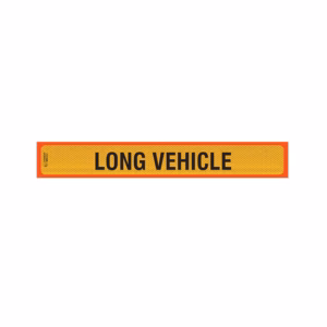 Πινακίδα Αλουμινίου 3M Φορτηγό Long Vehicle Γίγας 125x20cm 1Τμχ
