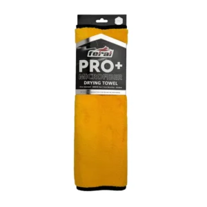Πετσέτα Microfiber Feral Pro+ 40X60cm 1000gsm Κίτρινη