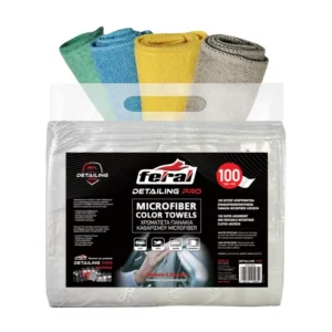 Πετσέτες Microfiber Feral Detailing Pro 40x30cm 230gsm Χρωματιστά 100Τεμάχια/Σετ