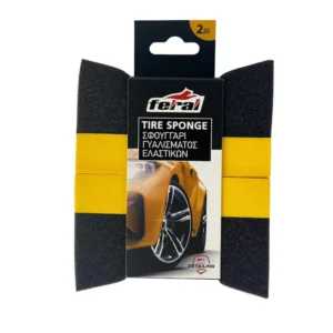Σφουγγάρια Γυαλίσματος Feral Detaling Pro Ελαστικών 10X6X4cm 2Τεμάχια/Σετ