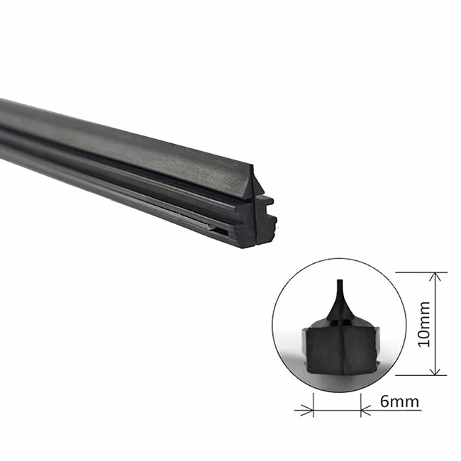Λάστιχο Υαλοκαθαριστήρα Ανταλλακτικό 60cm 24" 6mm Τύπου Bosch Με Λαμάκια 1 Τεμάχιο - Image 4