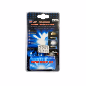 ΛΑΜΠΑ ΠΛΑΦΟΝ. 24V 6LED ΜΠΛΕ