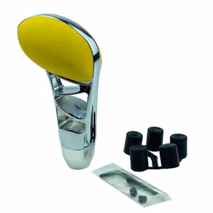 37007-5-pomolo-kitrino-nikel-3-trypes-autogs_650 Πόμολο Λεβιέ Ταχυτήτων Με 3 Τρύπες Κίτρινο-Νίκελ