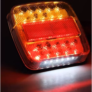 Φανάρια Τρέιλορ Led Μαγνητικά Ασύρματα 12 – 24 Volt 10×10.5 cm 2 Τεμάχια