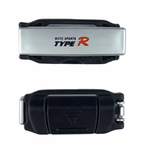 Στοπ Ζώνης Ασφαλείας Ασημί Type-R TR-2538 2 Τεμάχια