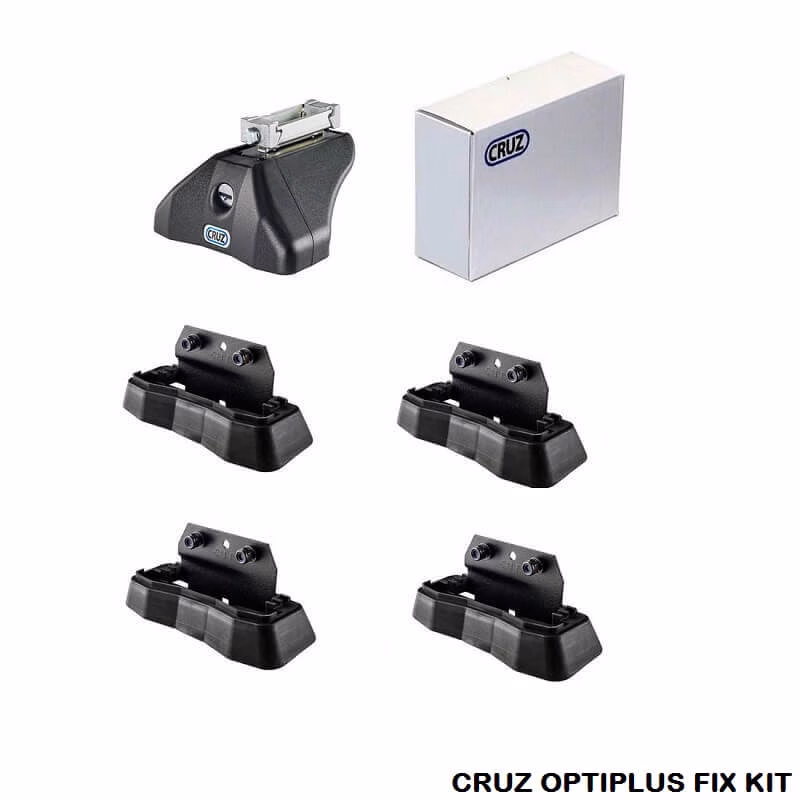 Πόδια / Άκρα Για Μπάρες Οροφής CRUZ Optiplus Fix 936-067 Για Mercedes-Benz GLC Coupe 2022+ Σετ 4 Τεμάχια