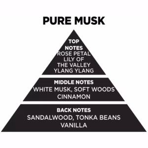 Αρωματικό Κερί Σόγιας Themagio Pure Musk 300gr 1 Τεμάχιο