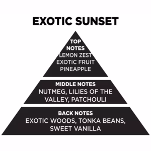 Αρωματικό Κερί Σόγιας Themagio Exotic Sunset 300gr 1 Τεμάχιο