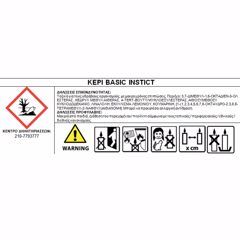 Αρωματικό Κερί Σόγιας Themagio Basic Instict 300gr 1 Τεμάχιο - Image 4