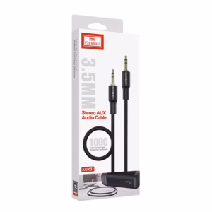 EARLDOM Καλώδιο AUX 3.5mm  AUX31 Μαύρο